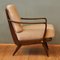 Mid-Century German Upholstered Cocktail Chairs, 1950s, Set of 2, Image 4