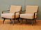 Mid-Century German Upholstered Cocktail Chairs, 1950s, Set of 2, Image 1