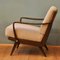 Mid-Century German Upholstered Cocktail Chairs, 1950s, Set of 2 5
