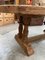 Large Oak Monastery Table, Image 6