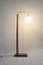 Early 20th Century Czech Floor Lamp in Milk Glass, Oak and Chrome, 1930s, Image 3