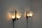 Glass Wall Sconces, Czechoslovakia, 1970s, Set of 2, Image 6