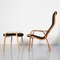 Lamino Chair in Sheepskin by Yngve Ekström for Swedese 3