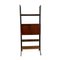 Italienisches Regal aus Teak & Metall, 1960er 1