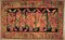 20th Century Black Garden and Birds Karabagh Rug, 1920s, Image 2