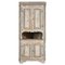 Northern Swedish Gustavian Country Corner Cabinet, Early 1800s, Image 1