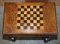 Victorian Chess Games Table with Fold Over Card Baize, 1880s 6