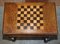 Victorian Chess Games Table with Fold Over Card Baize, 1880s, Image 6