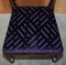 Antique Victorian Hardwood Dining Chairs with Barley Twist Backs, Set of 8, Image 12