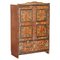 Hand Painted Cupboard, 1860s 1