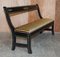 Antique Hall Seat Benches, 1820s, Set of 2, Image 12