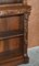 Antique English Carved Oak Library Bookcases, 1860s, Set of 2 7