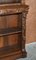 Antique English Carved Oak Library Bookcases, 1860s, Set of 2, Image 7