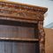 Antique English Carved Oak Library Bookcases, 1860s, Set of 2, Image 9