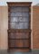 Antique English Carved Oak Library Bookcases, 1860s, Set of 2 3