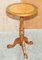 Antique Claw & Ball Satinwood Tripod Side Tables, Set of 2 8