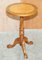 Antique Claw & Ball Satinwood Tripod Side Tables, Set of 2, Image 8