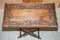 Antique Hand Carved Serving Tray Table, 1880s 8