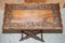 Antique Hand Carved Serving Tray Table, 1880s, Image 8