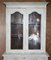 Antique Hardwood Hand Painted Cabinet 4