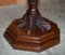 Antique Hardwood Hand Carved Jardiniere Plant Stand 7