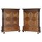 English Oak Victorian Cupboards from Gillows Lancaster, Set of 2 1