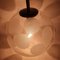 Lámpara colgante esférica de vidrio de Doria Leuchten, años 70, Imagen 7