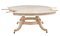 Burr Birch Circular Extending Dining Table 6