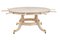 Burr Birch Circular Extending Dining Table, Image 7