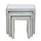 Mirrored Nesting Tables, Set of 3 2