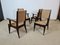 Chaises en Acajou, 1950s, Set de 4 2