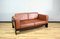 Bastiano Sofa in Cognac-Colored Leather by Afra and Tobia Scarpa for Gavina, Italy, 1960s, Image 1