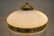 Lampada da tavolo Art Déco con paralume in vetro opalino, anni '20, Immagine 14