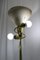 Vintage Brass Floor Lamp with Marble Base, Italy, 1930s 4