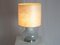 Large Italian Glass and Fiberglass Table Lamp, 1970s, Image 6