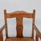 French Mid-Century Rush Oak Armchairs, Set of 2 10