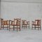 French Mid-Century Rush Oak Armchairs, Set of 2 12