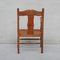 French Mid-Century Rush Oak Armchairs, Set of 2 4