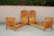 Single Beds in Carved Wood with Inlays, Set of 2 2