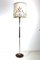 Floor Lamp in Chrome and Rosewood, 1970s 4
