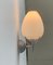 Vintage Italian Postmodern Glass Wall Lamp Sconce from Lucente 19