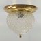 Mid-Century Ceiling Lamp / Wall Light from Honsel, Set of 2, Germany, 1960s 5