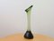 Vase Single Bud Mid-Century en Verre Vert par Marinha Grande, Portugal 4