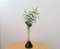 Mid-Century Portuguese Green Glass Single Bud Vase by Marinha Grande 2