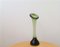 Portugiesische Mid-Century Single Bud Vase aus grünem Glas von Marinha Grande 6