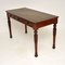 Antique William IV Leather Top Writing Table / Desk, Image 8