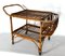 Vintage Bamboo Bar Trolley, 1950s, Italy, Image 1