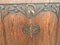 Oak Wardrobe Doors, 19th Century, Set of 2 7