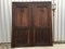 Oak Wardrobe Doors, 19th Century, Set of 2 17