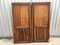 Oak Wardrobe Doors, 19th Century, Set of 2 5